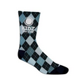 Dress Socks Calf High Non Tube with Full Sublimation
